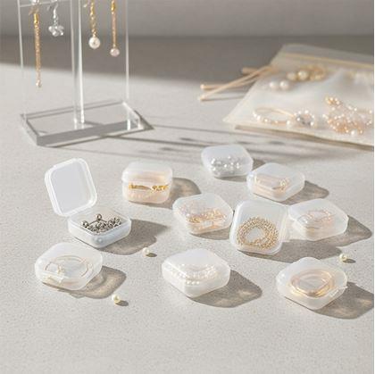 Obrázek z 5 ks Mini úložná krabička 3,5 x 3,5 cm