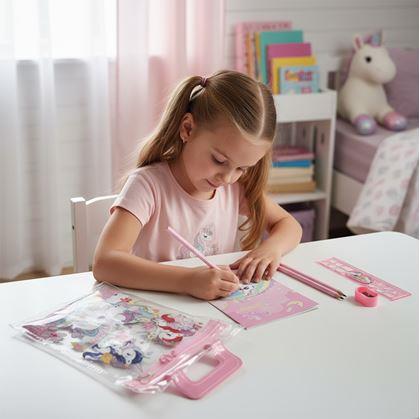 Obrázek z Sada školních pomůcek pro děti - jednorožec