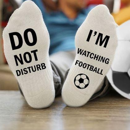 Obrázek z Ponožky - Nerušit, dávají fotbal 
