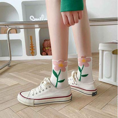 Obrázek Ponožky s květy