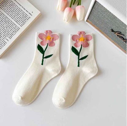 Obrázek Ponožky s květy