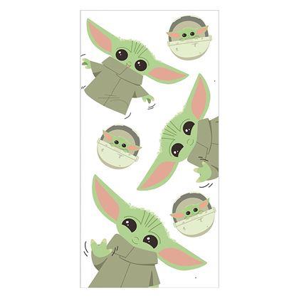 Obrázek z Dětská osuška 140x70 cm - Baby Yoda