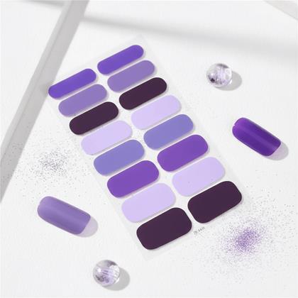 Obrázek z Samolepky na nehty - fialový mix