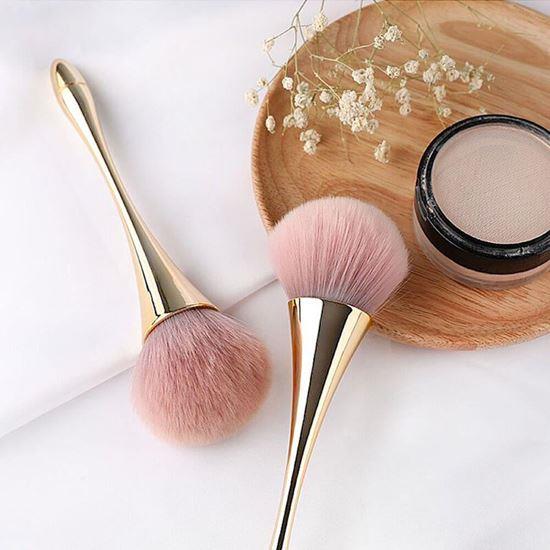 Obrázek z Štětec na pudr - zlatý