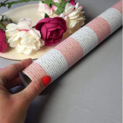 Obrázek z Dětská tapeta na zeď 5 m - pruhy s hvězdičkami