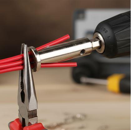 Obrázek z Nástroj na kroucení drátů