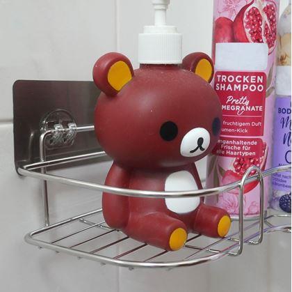 Obrázek z Nerezová rohová polička