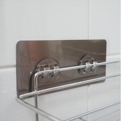 Obrázek z Nerezová rohová polička