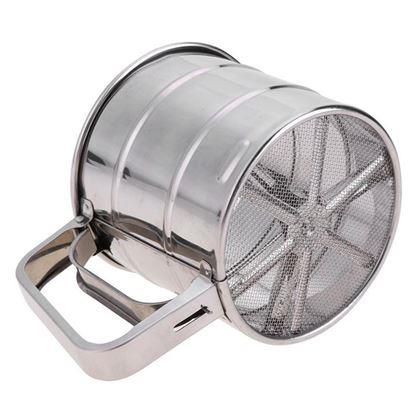 Obrázek z Nerezové kuchyňské sítko s odměrkou