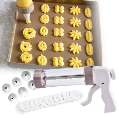 Obrázek Strojek na cukroví se zdobičkou + 19 nástavců