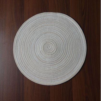 Obrázek z Kulaté prostírání na stůl - béžové