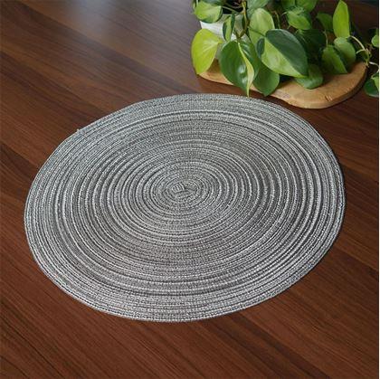 Obrázek z Kulaté prostírání na stůl - šedé