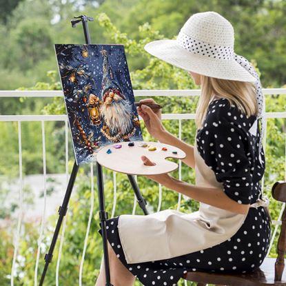 Obrázek Malování podle čísel, vypnuté plátno na rám