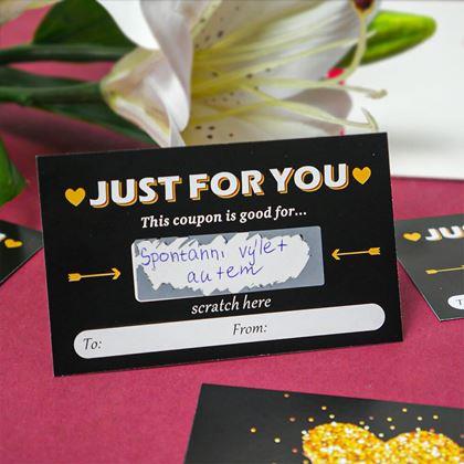 Obrázek z Vlastní stírací losy na míru 10 ks