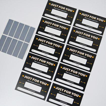 Obrázek z Vlastní stírací losy na míru 10 ks