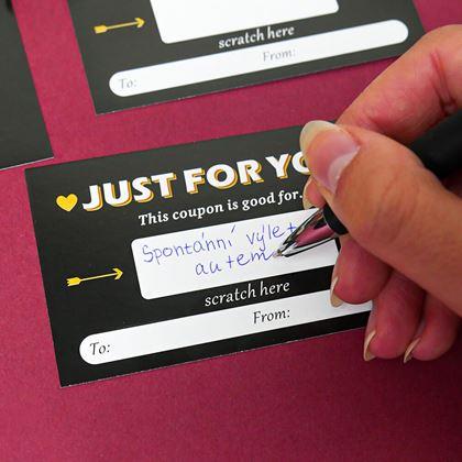 Obrázek z Vlastní stírací losy na míru 10 ks