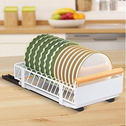 Obrázek z Výsuvný organizér a odkapávač na talíře