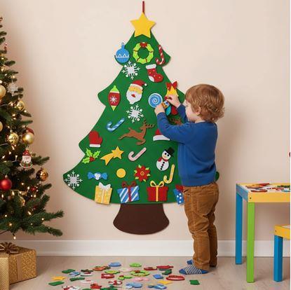Obrázek Nástěnný vánoční stromeček k ozdobení