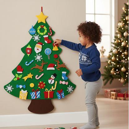 Obrázek Nástěnný vánoční stromeček k ozdobení