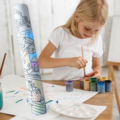 Obrázek z Omalovánky v roli 10 m - město