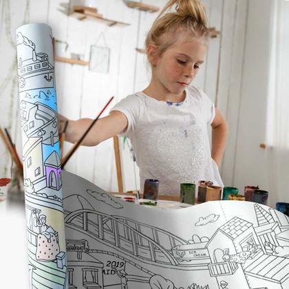 Obrázek z Omalovánky v roli 10 m - město