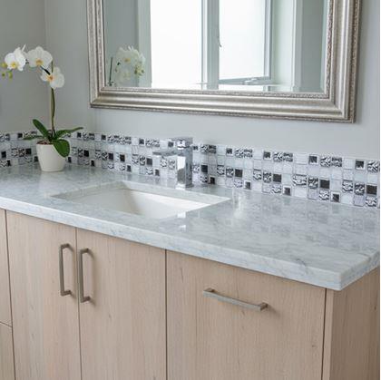 Obrázek z Samolepicí lišta mozaika - šedý mix