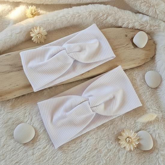 Obrázek z Set 2 čelenek - Maminka a dcera - bílá