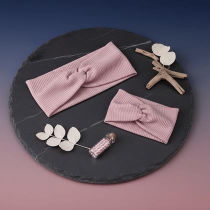 Obrázek z Set 2 čelenek - Maminka a dcera - starorůžová