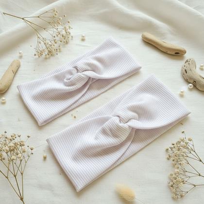 Obrázek z Set 2 čelenek - Maminka a dcera - bílá