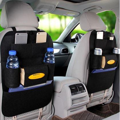 Obrázek z Pořadač na sedačku do auta - černý