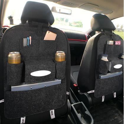 Obrázek z Pořadač na sedačku do auta - tmavě šedý