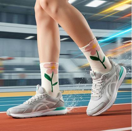 Obrázek z Ponožky s květy