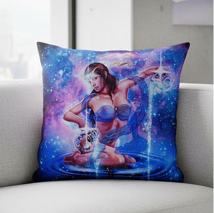 Obrázek z Povlak na polštářek znamení - vodnář