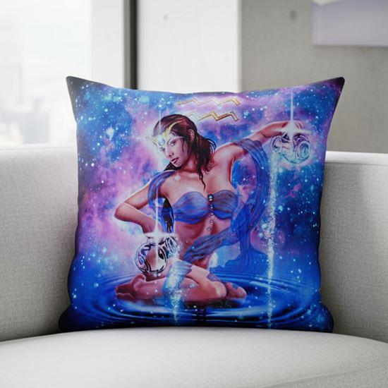 Obrázek z Povlak na polštářek znamení - vodnář