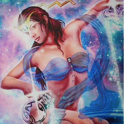 Obrázek z Povlak na polštářek znamení - vodnář