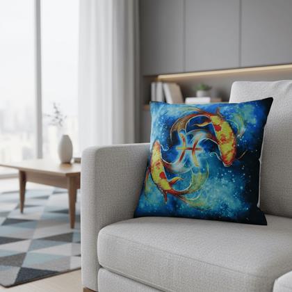 Obrázek z Povlak na polštářek znamení - ryby