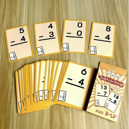 Obrázek z Sada matematických kartiček 36 ks  - odčítání