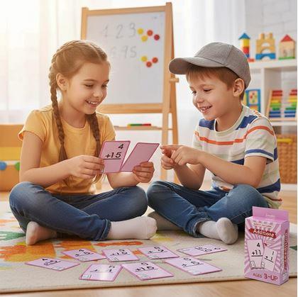 Obrázek z Sada matematických kartiček 36 ks  - sčítání