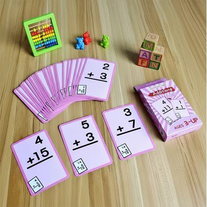 Obrázek z Sada matematických kartiček 36 ks  - sčítání