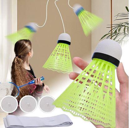 Obrázek Badminton trenažer 3 košíčky
