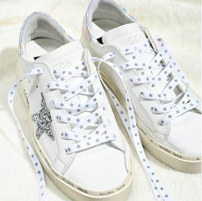 Obrázek Tkaničky s reflexními hvězdičkami