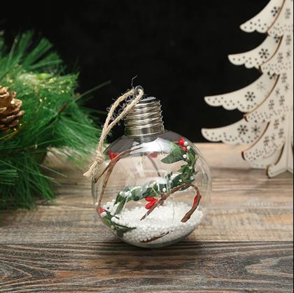 Obrázek z Vánoční LED svítící koule na stromeček - girlanda