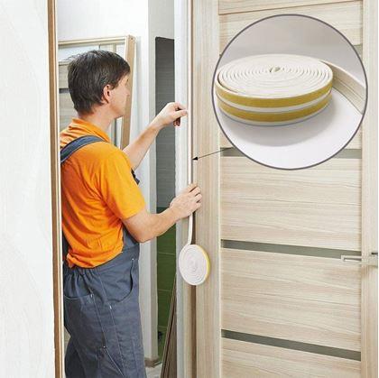 Obrázek z Samolepící těsnění do oken a dveří 2,5 m - bílé