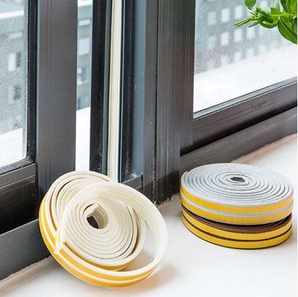 Obrázek z Samolepící těsnění do oken a dveří 2,5 m - bílé