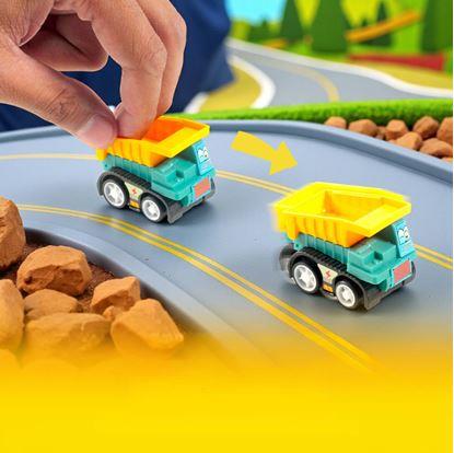 Obrázek Sada 6 natahovacích autíček v průhledné tašce