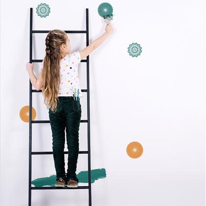 Obrázek z Šablony pro malování mandal 10 ks