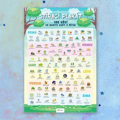 Obrázek Stírací plakát - 100 věcí co musíte zažít s dětmi