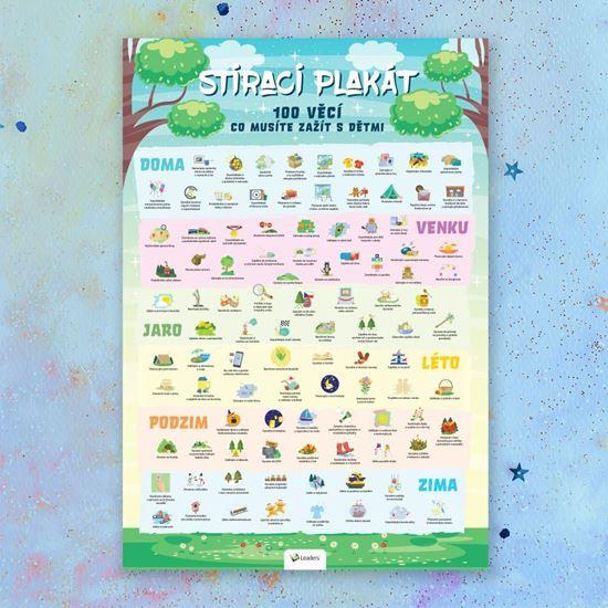 Obrázek z Stírací plakát - 100 věcí co musíte zažít s dětmi