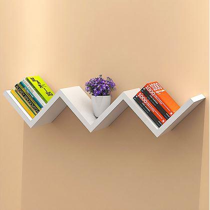 Obrázek z Nástěnná dřevěná police