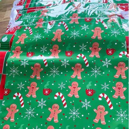 Obrázek z Vánoční dárkový balicí sáček se šňůrkou - 42x29 cm